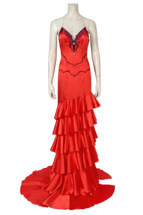 Final Fantasy VII Remake Aerith Gainsborough Cosplay Costume | Game Outfit