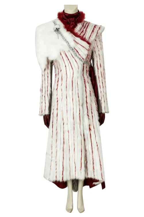Game of Thrones Season 8 Daenerys Targaryen Cosplay Costume | TV Series Outfit