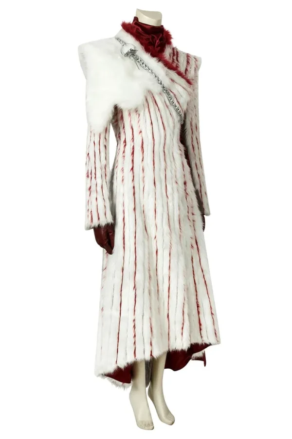 Game of Thrones Season 8 Daenerys Targaryen Cosplay Costume | TV Series Outfit