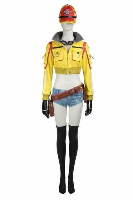 Final Fantasy XV Cindy Aurum Cosplay Costume | Game Outfit