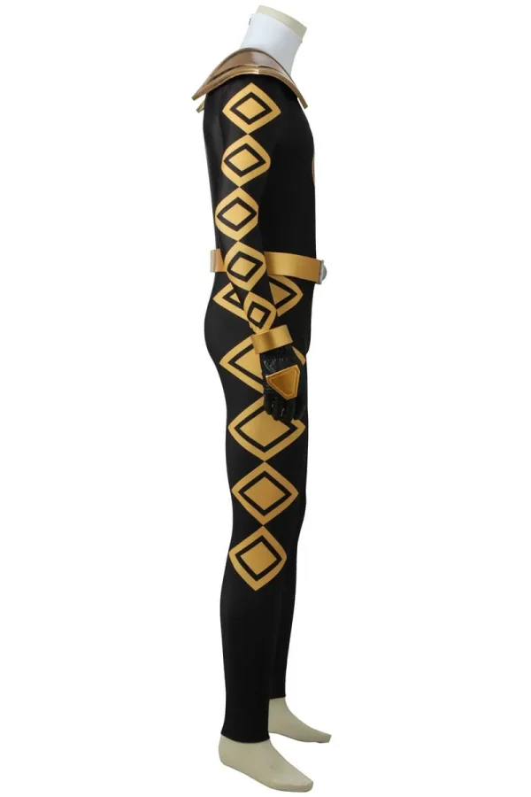 Power Rangers Dino Thunder Black Ranger Cosplay Costume | Hero Outfit