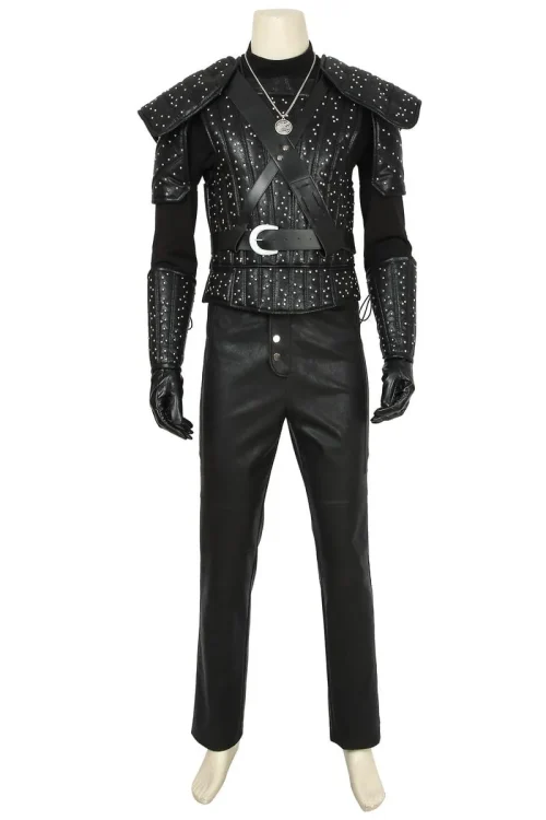 The Witcher Geralt of Rivia Cosplay Costume | TV Series Outfit