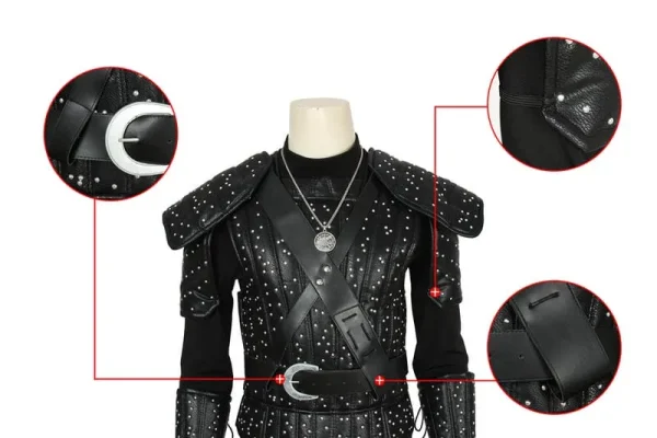 The Witcher Geralt of Rivia Cosplay Costume | TV Series Outfit