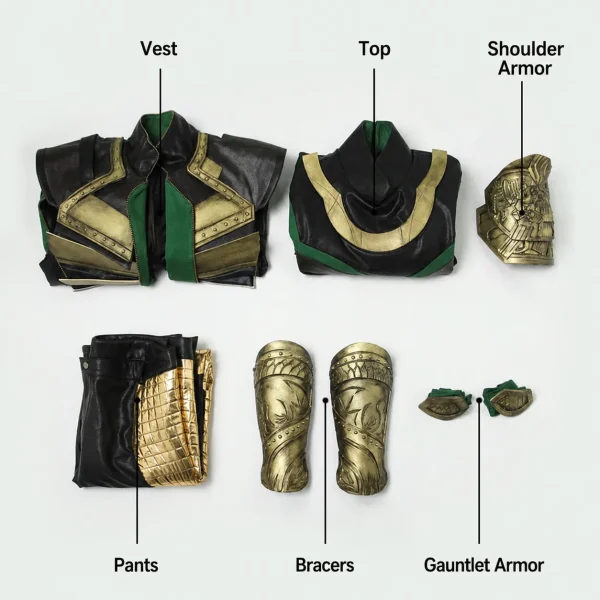 Thor: The Dark World Loki Cosplay Costume | Hero Outfit