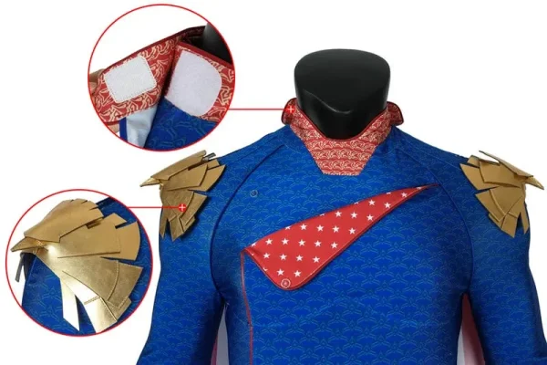 The Boys Season 1 Homelander Cosplay Costume | TV Series Outfit