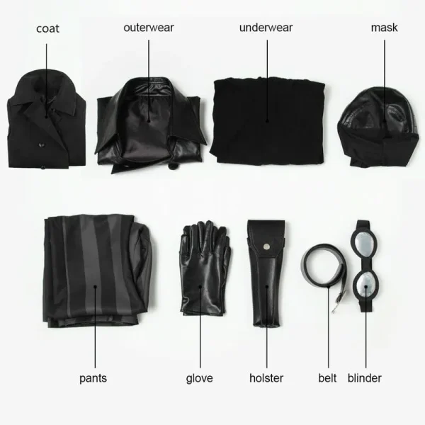 Spider-Man: Into the Spider-Verse Spider-Man Noir Cosplay Costume | Hero Outfit