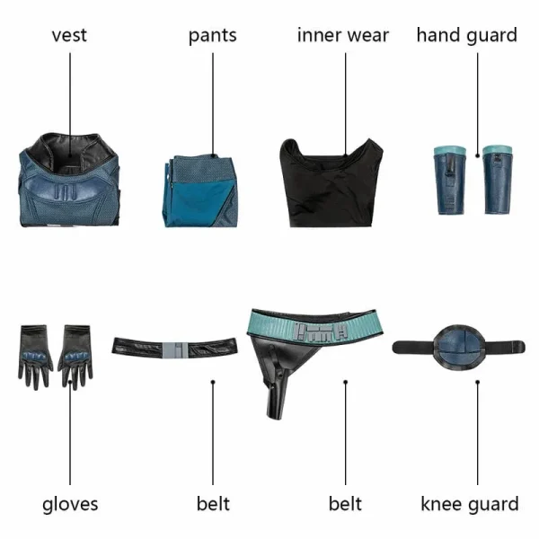 The Mandalorian Cara Dune Cosplay Costume | TV Series Outfit
