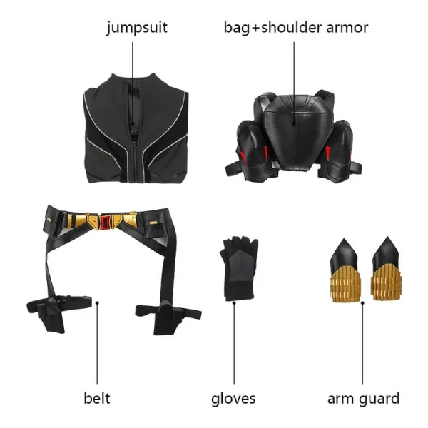 Black Widow (2020) Natasha Romanoff Cosplay Costume | Movie Outfit
