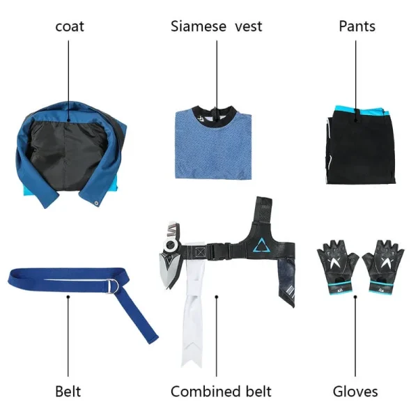Valorant Jett Cosplay Costume | Game Outfit
