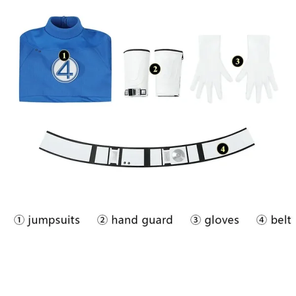 The Fantastic Four: First Steps Mister Fantastic Reed Richards Cosplay Costume | Movie Outfit