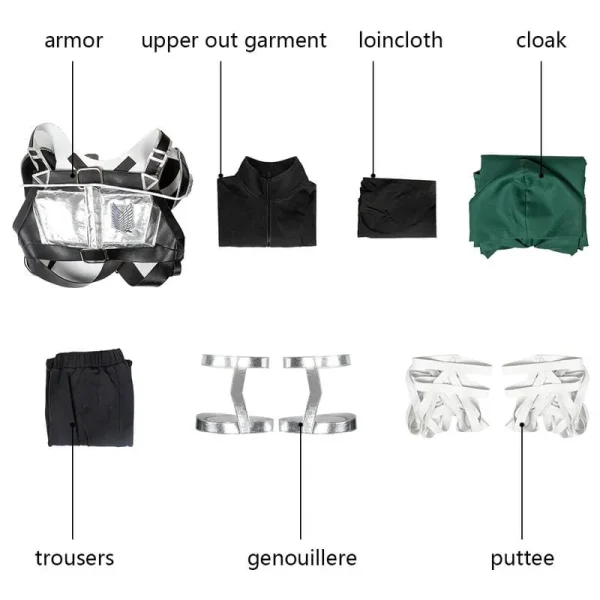 Attack on Titan The Final Season Final Chapters Cosplay Costume | Anime Outfit