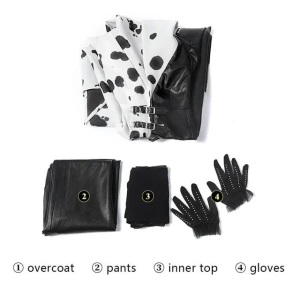 Cruella Cruella de Vil Cosplay Costume | Movie Outfit